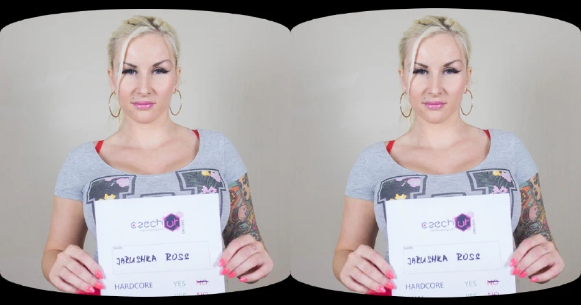 Czech VR Casting: 018 - Jarushka Ross