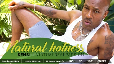Cover for 'Virtual Real Passion: Natural hotness'
