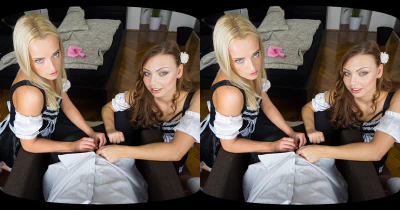 Czech VR: 123 - Naughty maids will clean you too!