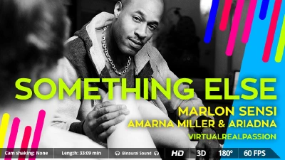 Cover for 'Virtual Real Passion: Something else'