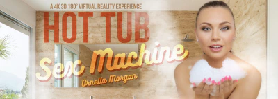 Cover for 'VR Bangers: Hot Tub Sex Machine'