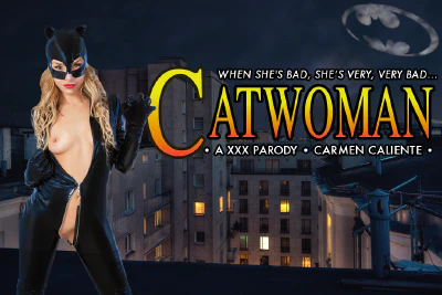 Cover for 'VRCosplayX: Catwoman XXX'