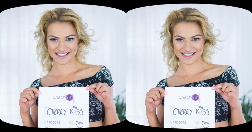 Czech VR Casting: 084 - Cherry Kiss in Casting