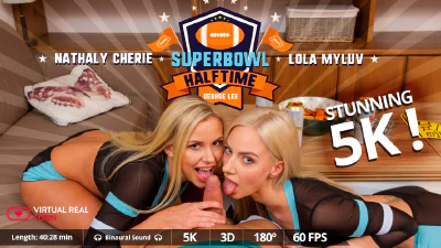 Cover for 'Virtual Real Porn: Super Bowl halftime'