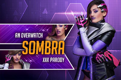 Cover for 'VRCosplayX: Overwatch: Sombra A XXX Parody'