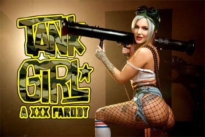 Cover for 'VRCosplayX: Tank Girl A XXX Parody'