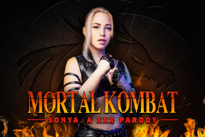 Cover for 'VRCosplayX: Mortal Kombat: Sonya A XXX Parody'