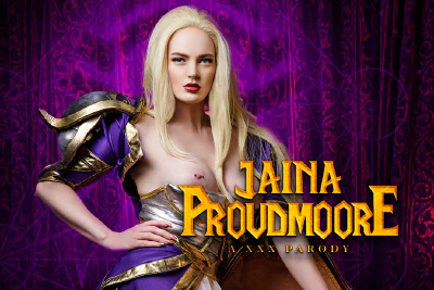 Cover for 'VRCosplayX: WOW: Jaina Proudmoore A XXX Parody'