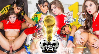 WankzVR: Two Girls, One World Cup