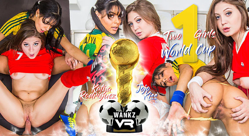 WankzVR: Two Girls, One World Cup