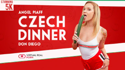 Cover for 'Virtual Real Porn: Czech dinner'