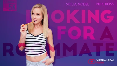 Cover for 'Virtual Real Porn: Looking for a roommate'