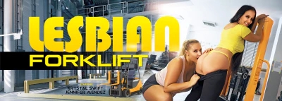 Cover for 'VR Conk: Lesbian Forklift'