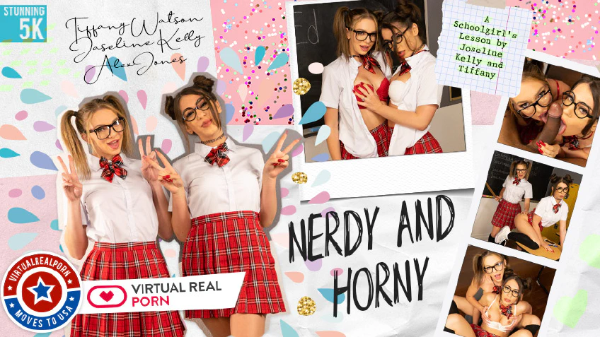 Virtual Real Porn: Nerdy and horny