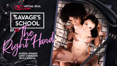 Cover for 'Virtual Real Porn: Savage's School: The Right Hand – ep.02'