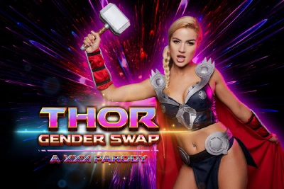 VRCosplayX: Thor A XXX Parody Gender Swap