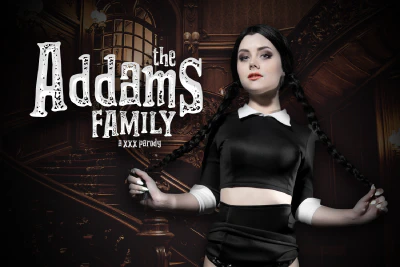 Cover for 'VRCosplayX: The Addams Family A XXX Parody'