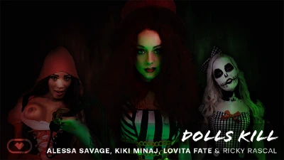 Cover for 'Virtual Real Porn: Dolls kill'