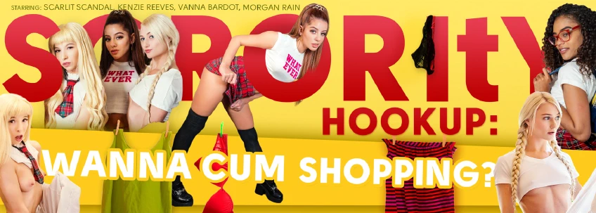 VR Bangers: Sorority Hookup: Wanna Cum Shopping?