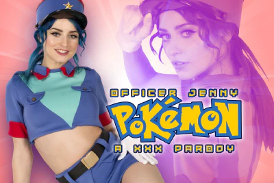 Cover for 'VRCosplayX: Pokemon: Officer Jenny A XXX Parody'