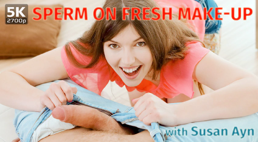 TMWVRNET: Sperm on fresh make-up