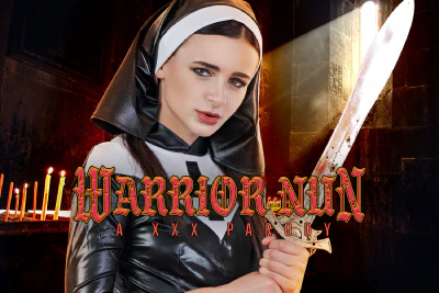 Cover for 'VRCosplayX: Warrior Nun A XXX Parody'