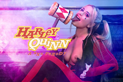 Cover for 'VRCosplayX: Harley Quinn A XXX Parody'