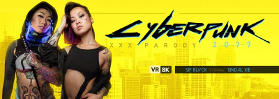 Cover for 'VR Bangers: Cyberpunk 2077 XXX Parody'