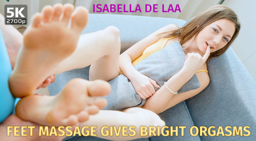 TMWVRNET: Feet massage gives bright orgasms