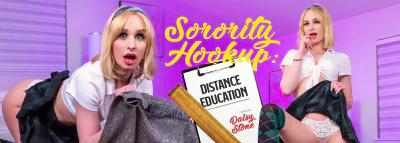 Cover for 'VR Bangers: Sorority Hookup: Distance Education'