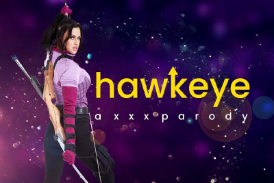 Cover for 'VRCosplayX: Hawkeye: Kate Bishop A XXX Parody'