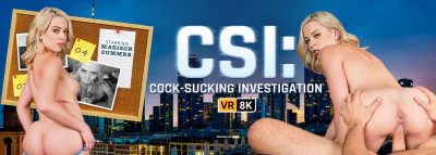 Cover for 'VR Conk: CSI: Cock-Sucking Investigation'