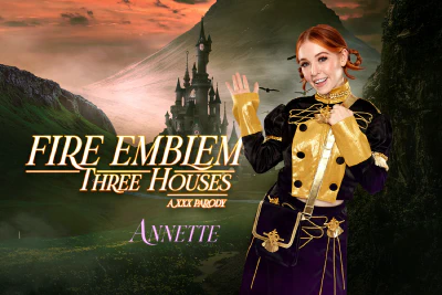 Cover for 'VRCosplayX: Fire Emblem Three Houses: Annette A XXX Parody'