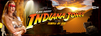 Cover for 'VR Conk: Indiana Jones and the Temple of Sex (A XXX Parody)'