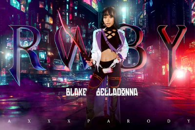 Cover for 'VRCosplayX: RWBY: Blake Belladonna A XXX Parody'