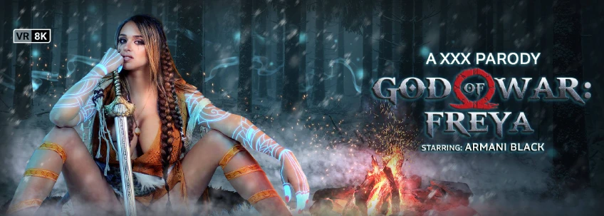 VR Conk: God of War: Freya (A Porn Parody)
