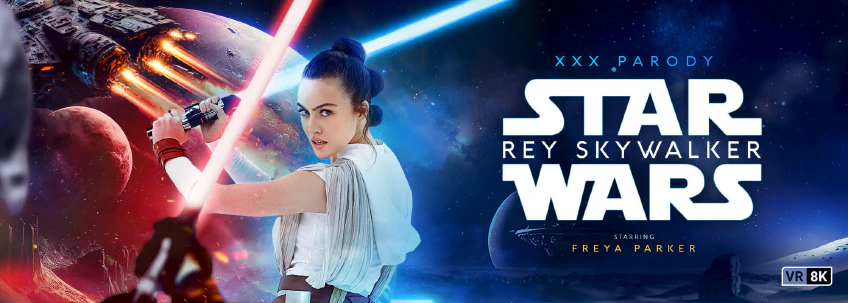 VR Conk: Star Wars: Rey Skywalker (A Porn Parody)