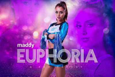 Cover for 'VRCosplayX: Euphoria: Maddy A XXX Parody'