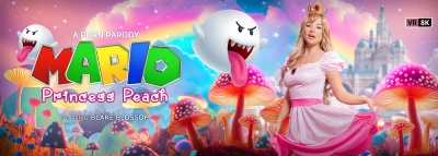 Cover for 'VR Conk: Mario: Princess Peach (VR Porn Parody)'