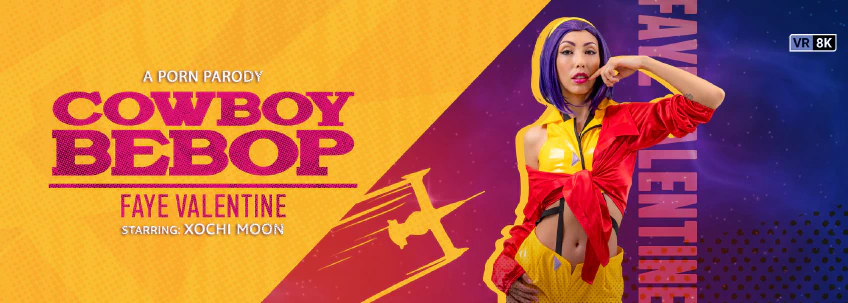 VR Conk: Cowboy Bebop: Faye Valentine (VR Porn Parody)