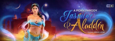 Cover for 'VR Conk: Jasmine & Aladdin (VR Porn Parody)'