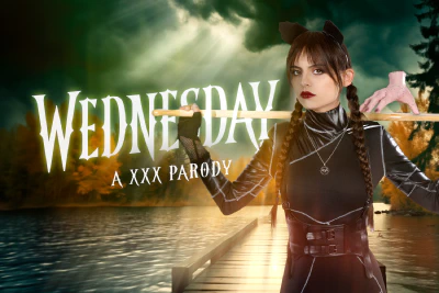 Cover for 'VRCosplayX: Wednesday Addams A XXX Parody'