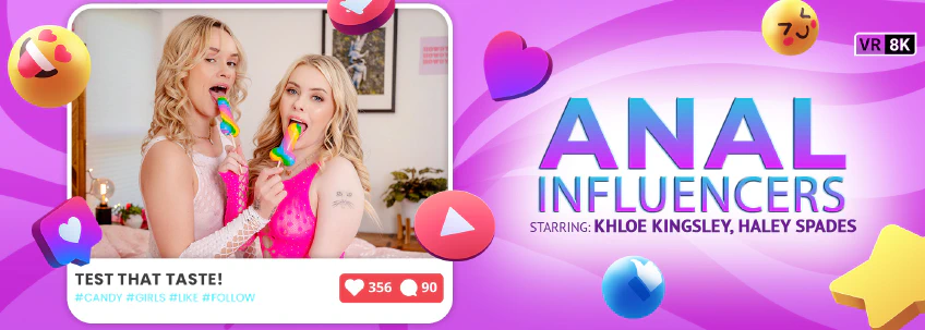 VR Bangers: Anal Influencers