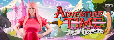 Cover for 'VR Conk: Adventure Time: Princess Bubblegum (A Porn Parody)'