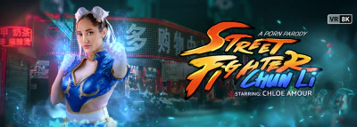 Cover for 'VR Conk: Street Fighter: Chun Li (VR Porn Parody)'