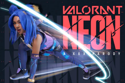 Cover for 'VRCosplayX: Valorant: Neon A XXX Parody'