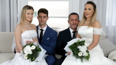 Cover for 'VirtualTaboo: Here Cum The Brides'