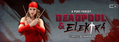 Cover for 'VR Conk: Deadpool & Elektra (A Porn Parody)'