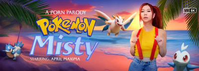 Cover for 'VR Conk: Pokemon: Misty (A Porn Parody)'