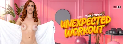 Cover for 'VRB Trans: Unexpected Workout Trans VR Porn Video'